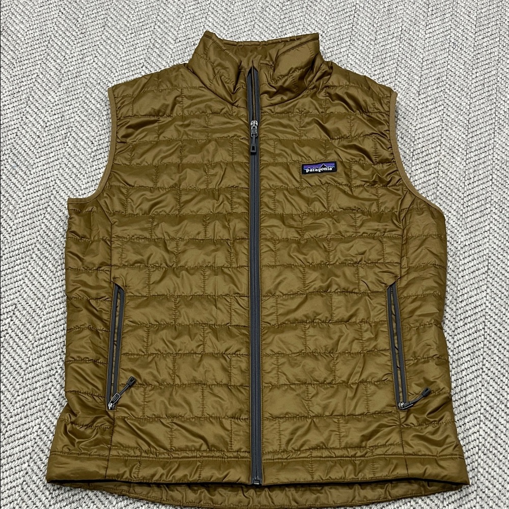 Patagonia Brown Quilted Vest